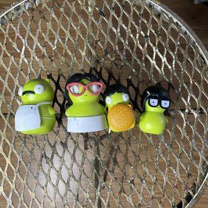 BOB'S BURGERS KUCHI KOPI FIGURE LINDA TINA GENE Missing LOUISE SDCC EXCLUSIVE